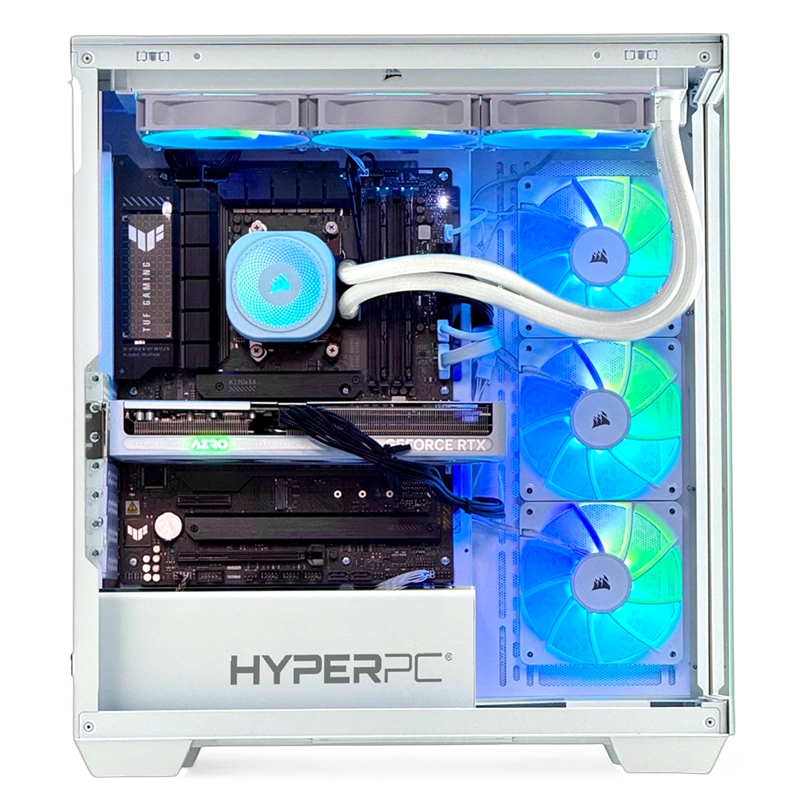 PC GAMER BLANCO AMD RYZEN 9 9900X3D 64GB 2TB RX9060 XT 16GB - 2