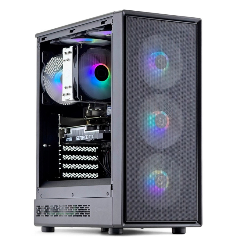 PC GAMER + MONITOR 24 + PERIF: AMD RYZEN 5 9600X 16GB DDR5 1TB RTX 5060 8GB - 2