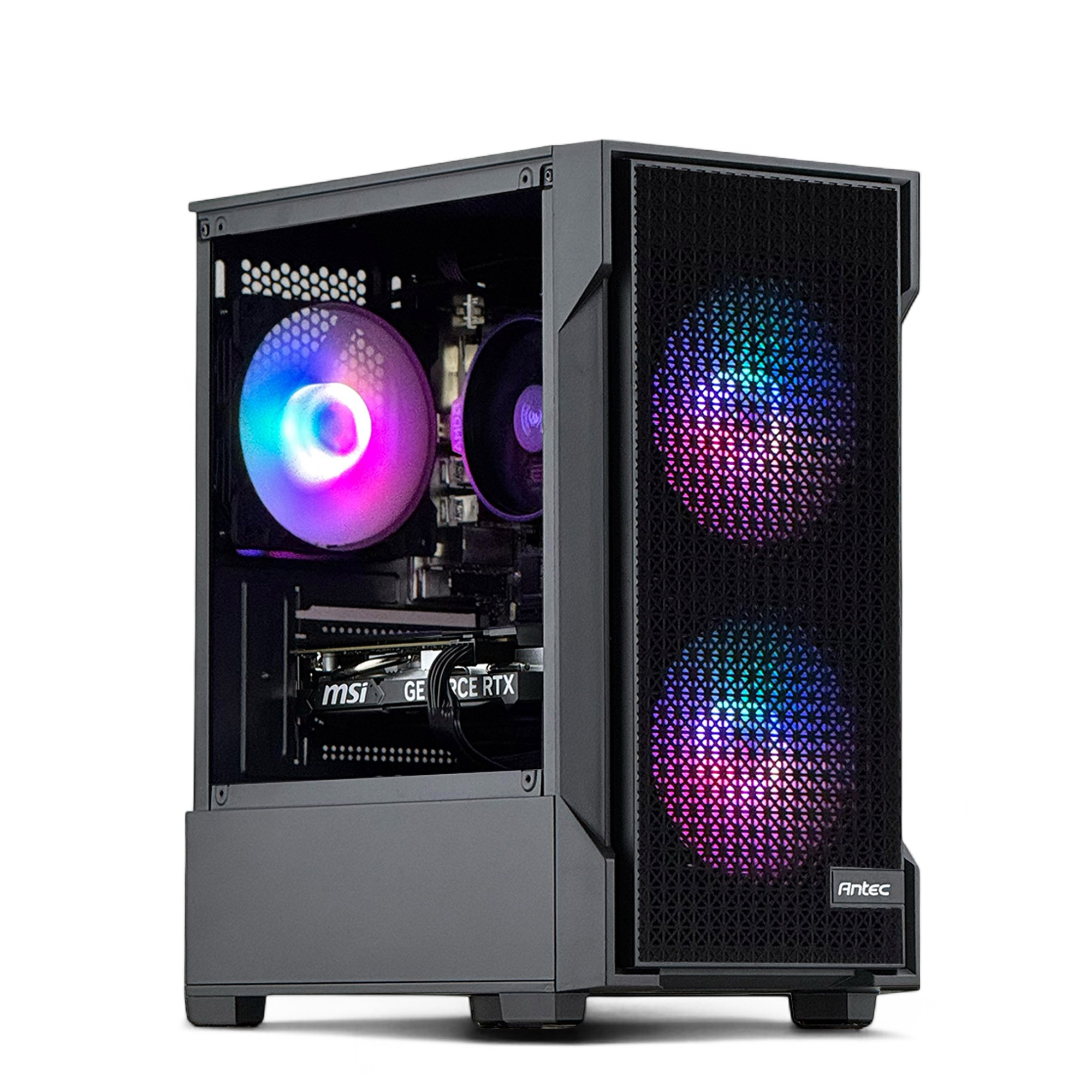 PC GAMER + MONITOR 24 + PERIF: AMD RYZEN 5 9600X 32GB DDR5 1TB RTX 5060 8GB - 2