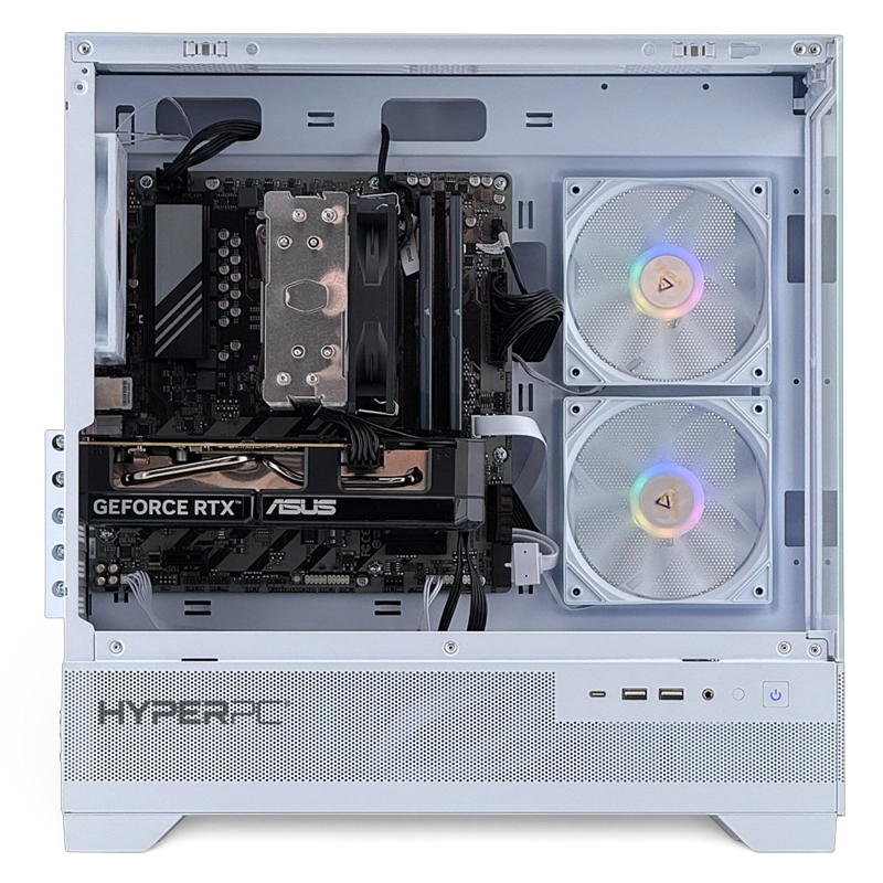 PC GAMER BLANCO INTEL CORE ULTRA 5 245KF 16GB 1TB RTX 3050 WIFI - 2
