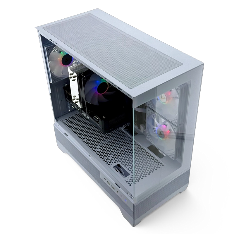 PC GAMER BLANCO INTEL CORE ULTRA 5 245KF 16GB 1TB RX 7600 - 4