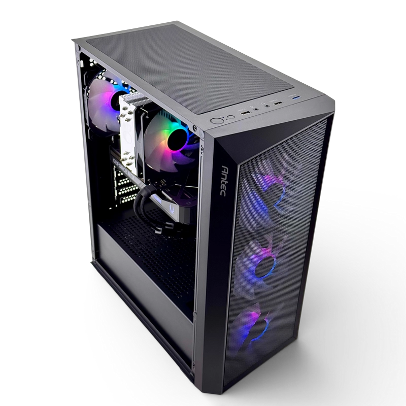 PC GAMER AMD RYZEN 5 8400F 16GB DDR5 500GB RTX 3050 WIFI - 4