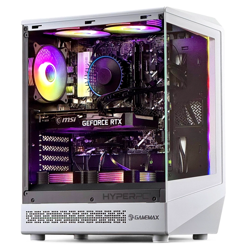 PC GAMER BLANCO AMD RYZEN 5 9600X 16GB DDR5 500GB RTX 5060 - 1