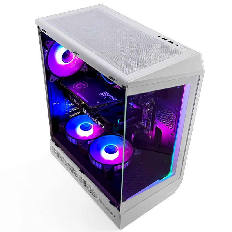 PC GAMER BLANCO AMD RYZEN 5 9600X 16GB DDR5 500GB RTX 5060 - 4