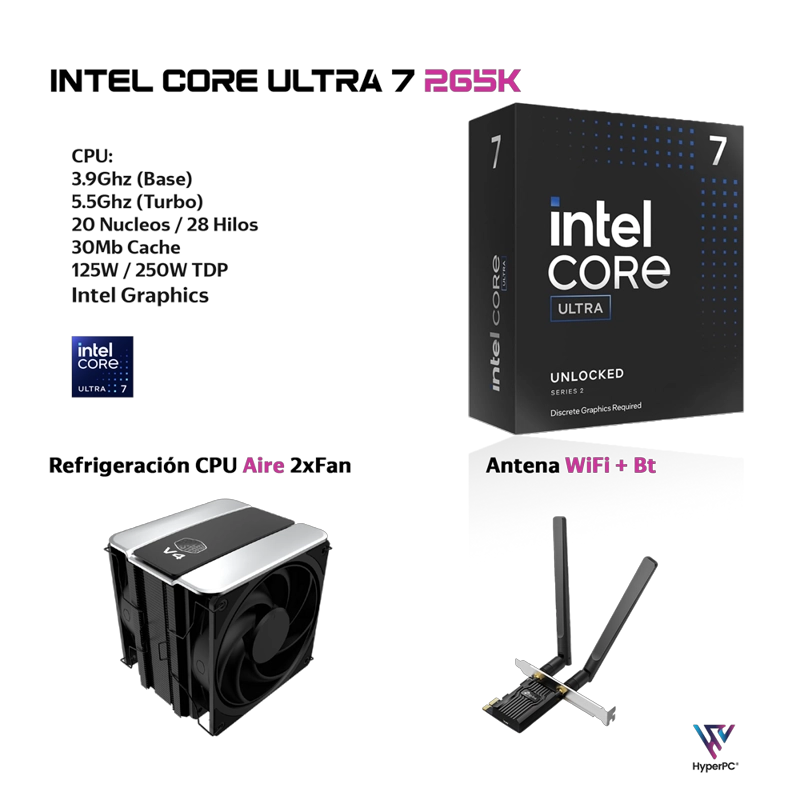 PC WORKSTATION AUDIO PRO INTEL CORE ULTRA 7 265K 64GB DDR5 2TB UHD 770 - 3