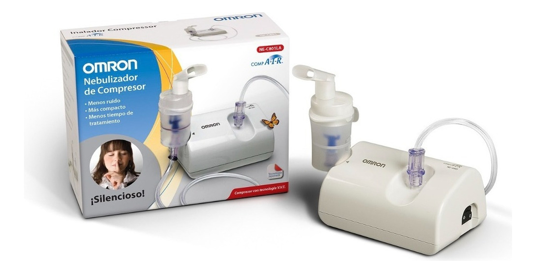 Ripley - NEBULIZADOR OMRON ORIGINAL COMPRESIÓN NE-801SA