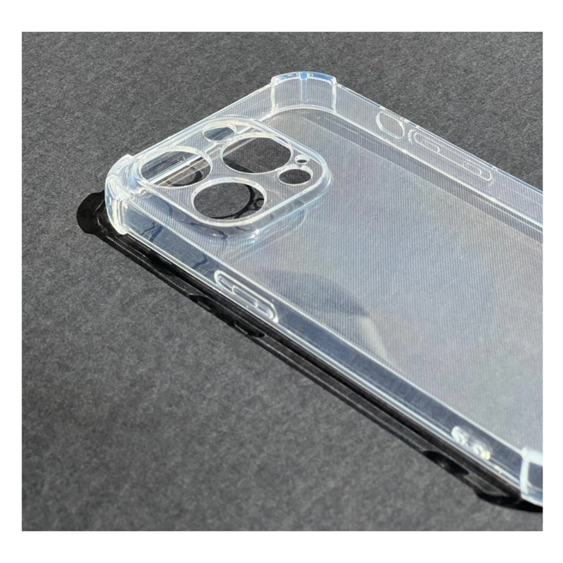 CARCASA PARA IPHONE 14 PRO MAX TRANSPARENTE ANTI GOLPES - 2