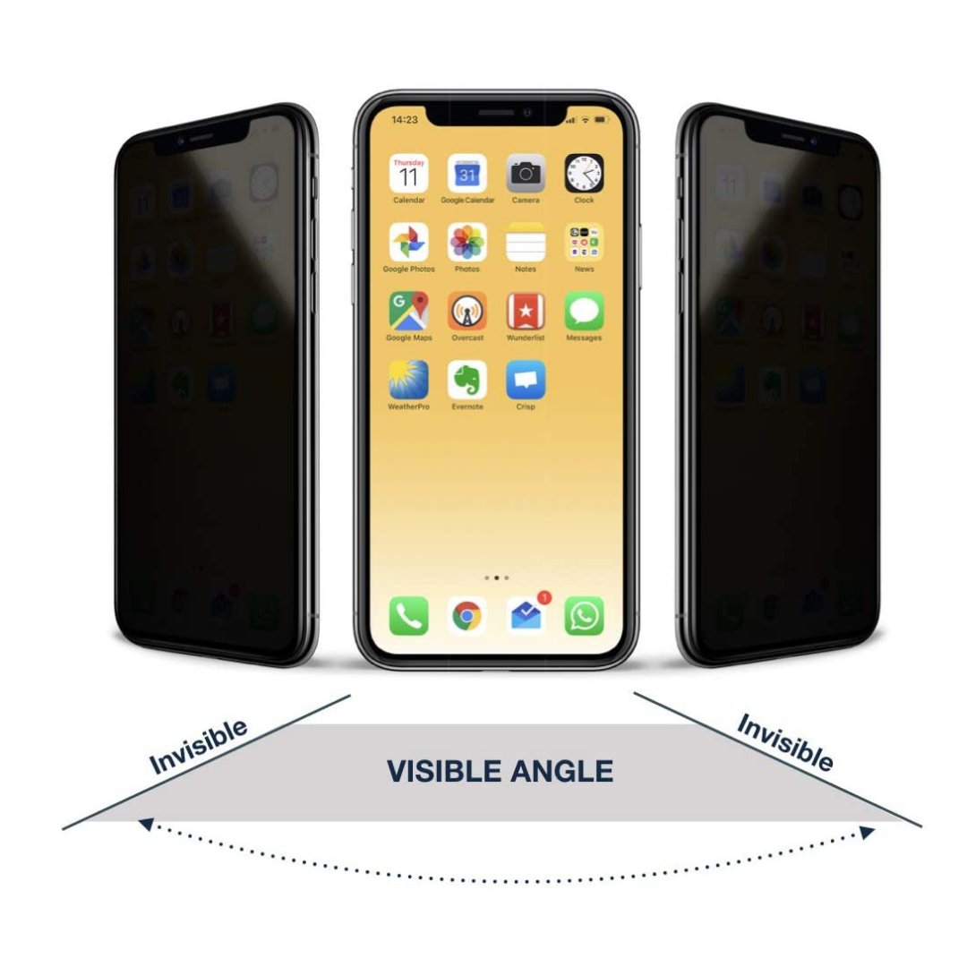 LÁMINA MICA PRIVACIDAD 3D ANTI-ESPÍA PARA IPHONE 14 PRO - 4
