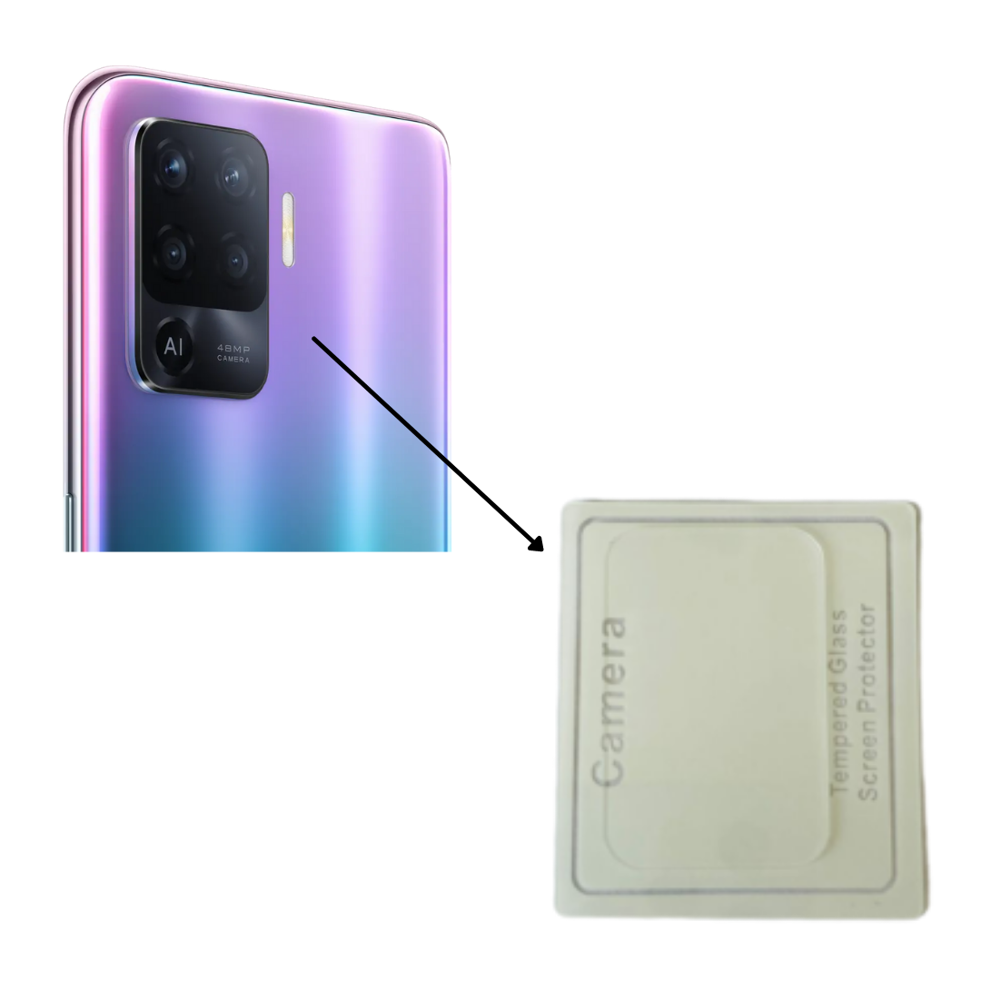 GENÉRICO LÁMINA MICA VIDRIO TEMPLADO DE CÁMARA PARA OPPO RENO5 LITE