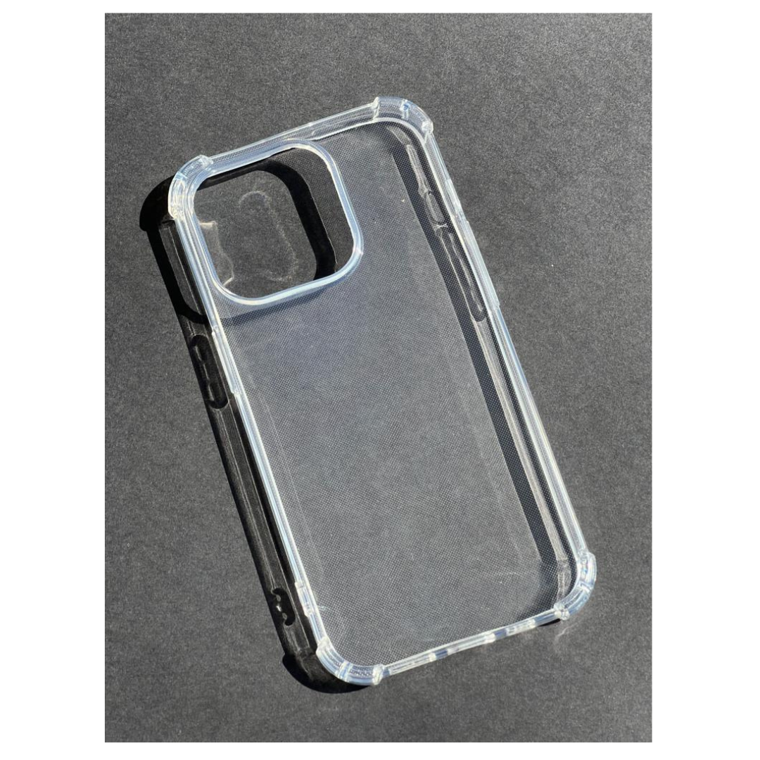 CARCASA IPHONE 14 PRO MAX TRANSPARENTE REFORZADA - 1