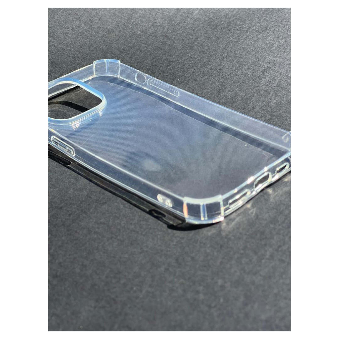 CARCASA IPHONE 14 PRO MAX TRANSPARENTE REFORZADA - 3