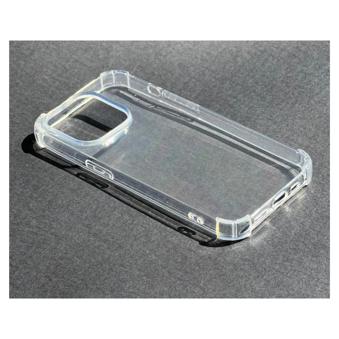 CARCASA IPHONE 14 PRO MAX TRANSPARENTE REFORZADA - 4