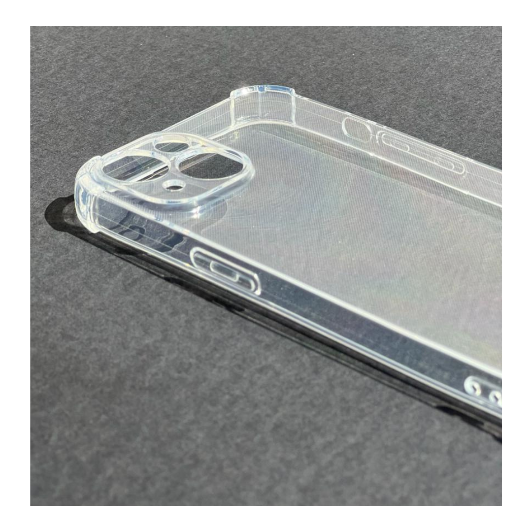CARCASA IPHONE 14 NORMAL TRANSPARENTE ANTI GOLPES - 2