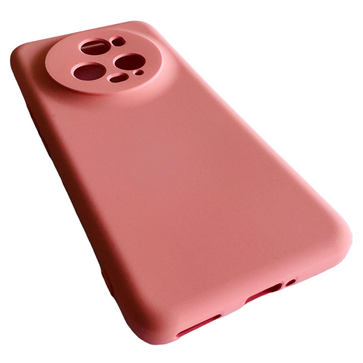 CARCASA FUNDA HONOR MAGIC5 PRO 5G SILICONA ROSA PALO - 2