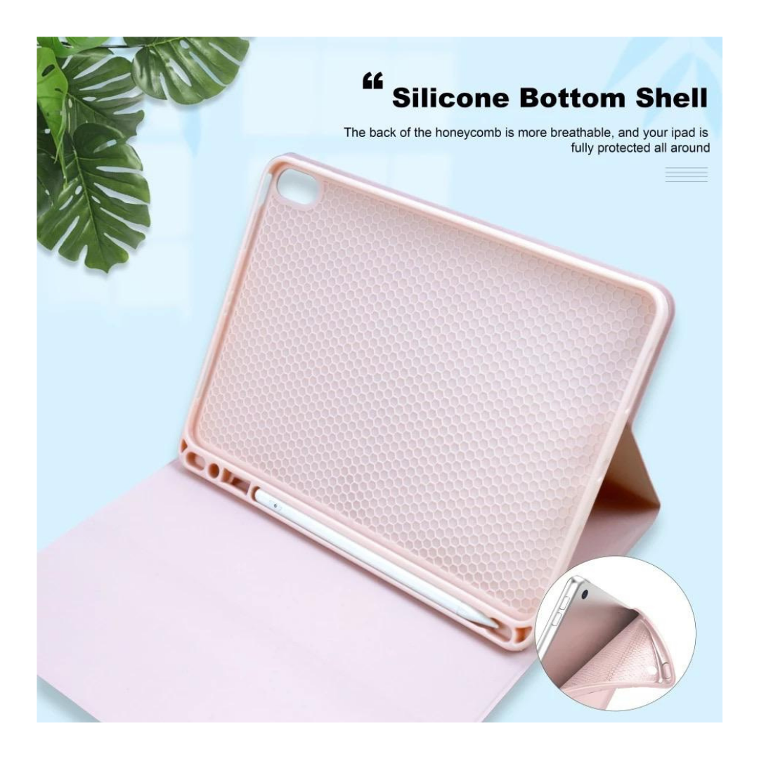 FUNDA CON TECLADO ROSADO PARA IPAD AIR 4TA/5TA 10.9 ESPAÑOL - 2