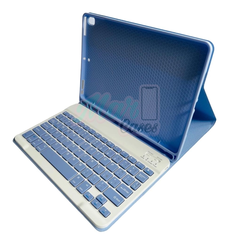 FUNDA CON TECLADO LILA PARA IPAD AIR 3/ PRO 10.5 ESPAÑOL - 2