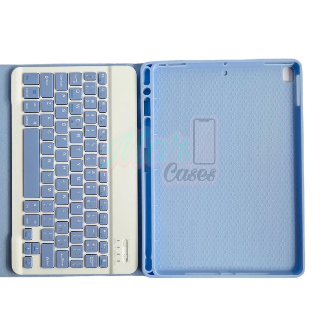 FUNDA CON TECLADO LILA PARA IPAD AIR 3/ PRO 10.5 ESPAÑOL - 3