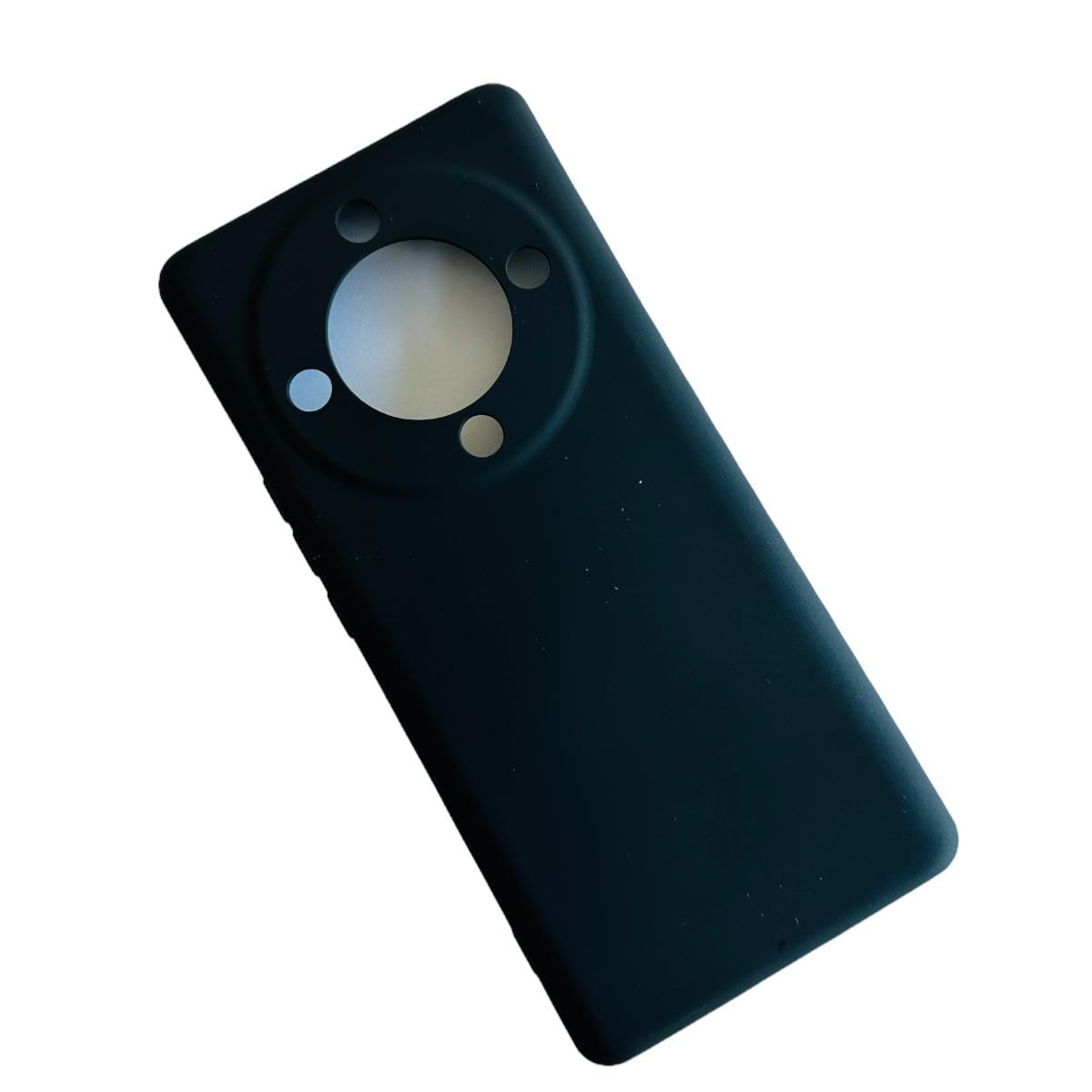 CARCASA FUNDA PARA HONOR MAGIC5 LITE SILICONA NEGRO - 1