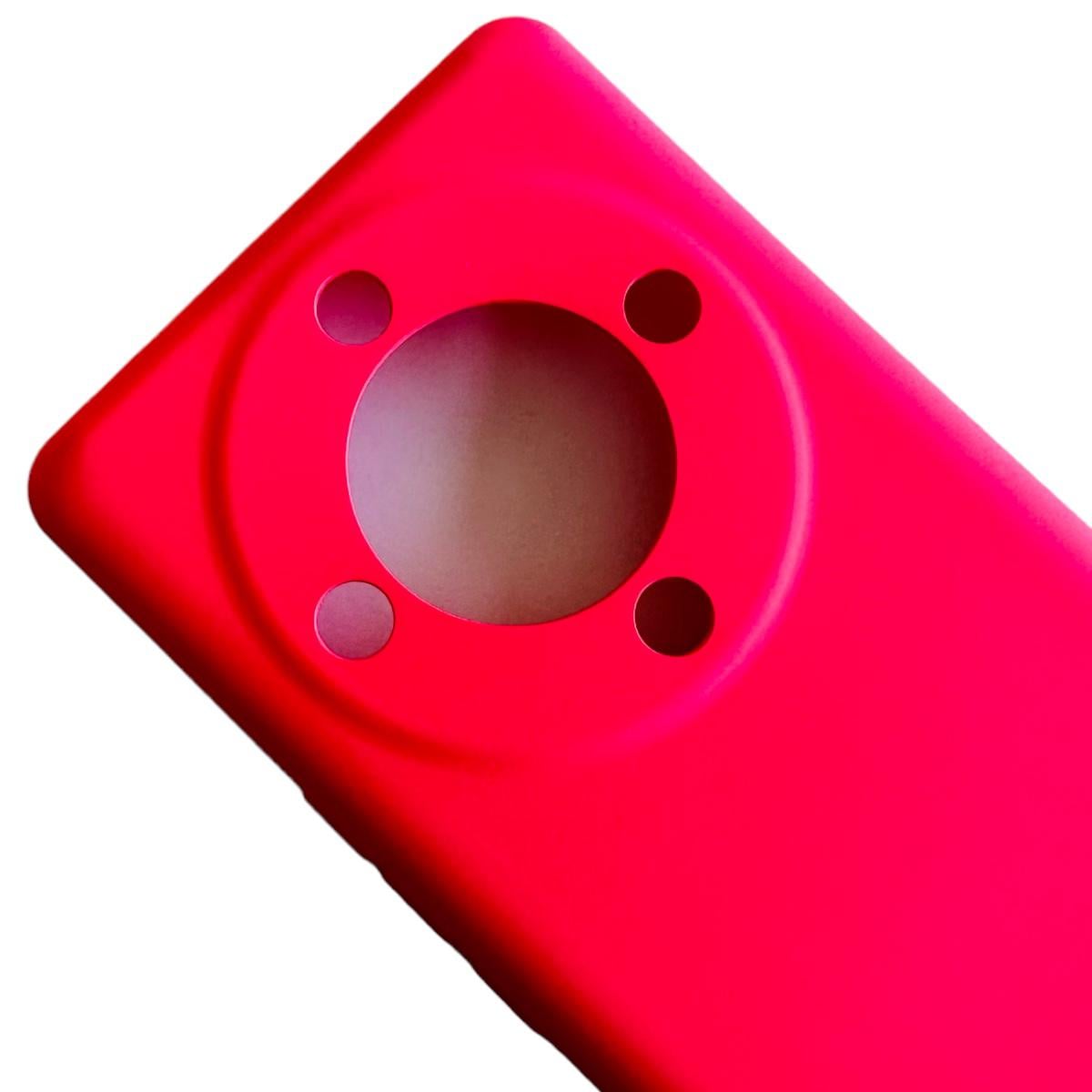 CARCASA FUNDA PARA HONOR MAGIC5 LITE SILICONA FUCSIA - 2