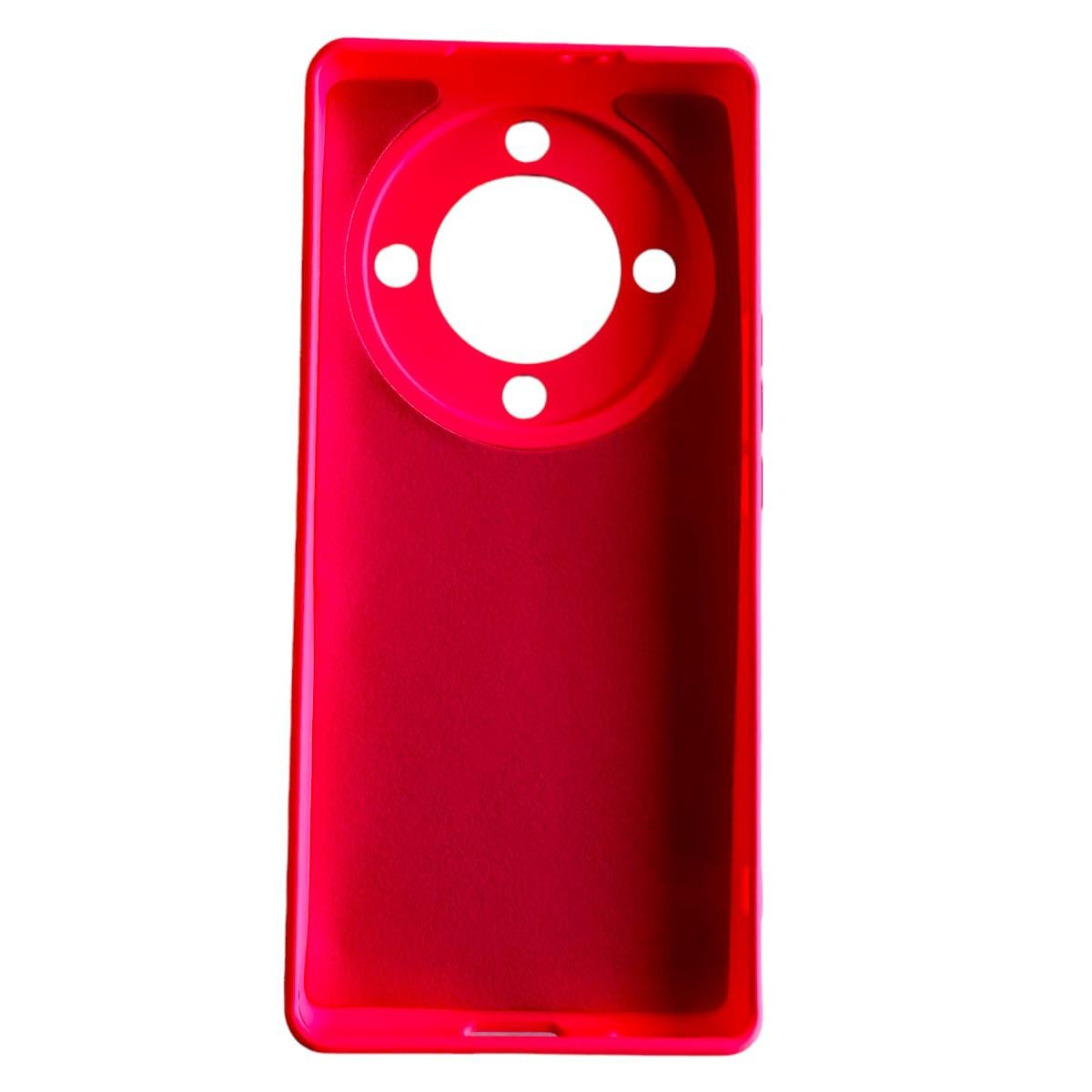 CARCASA FUNDA PARA HONOR MAGIC5 LITE SILICONA FUCSIA - 4