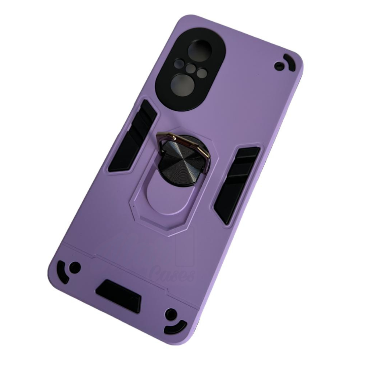 GENÉRICO CARCASA HUAWEI NOVA 9SE ANTI GOLPES ANILLO LILA