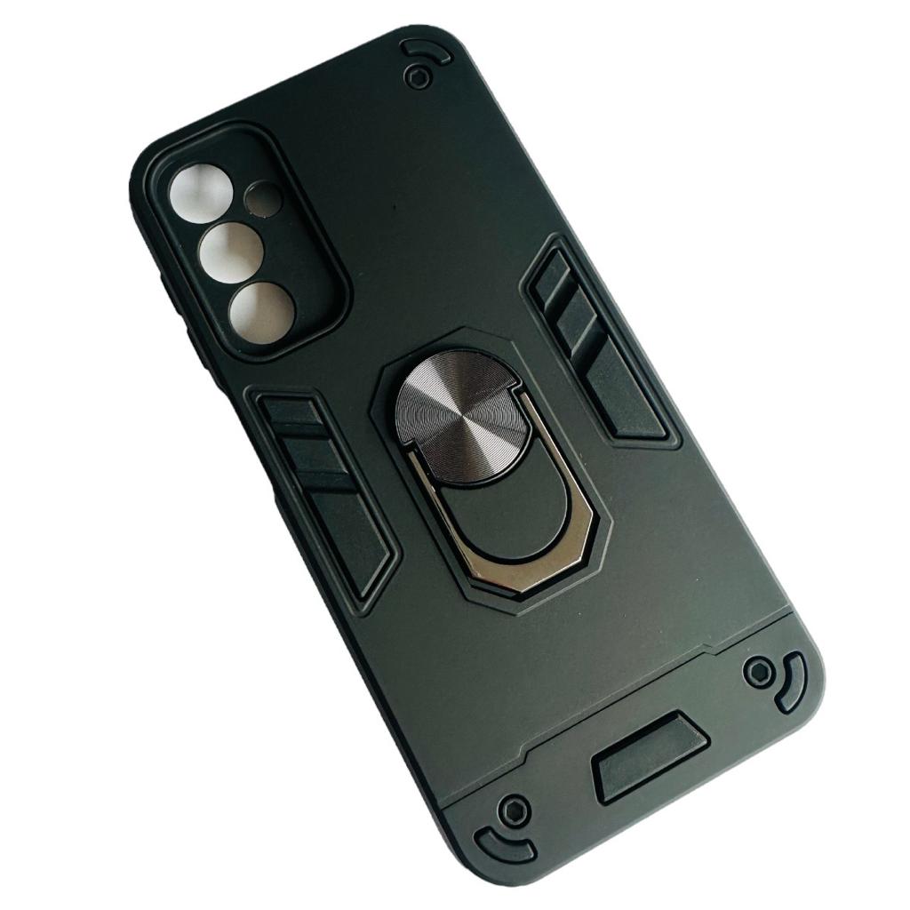 CARCASA SAMSUNG A24 ANTI GOLPES ANILLO NEGRO - 1