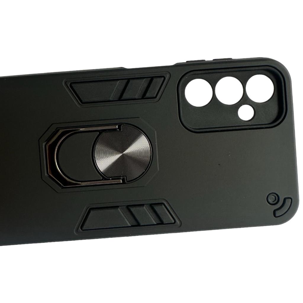 CARCASA SAMSUNG A24 ANTI GOLPES ANILLO NEGRO - 4
