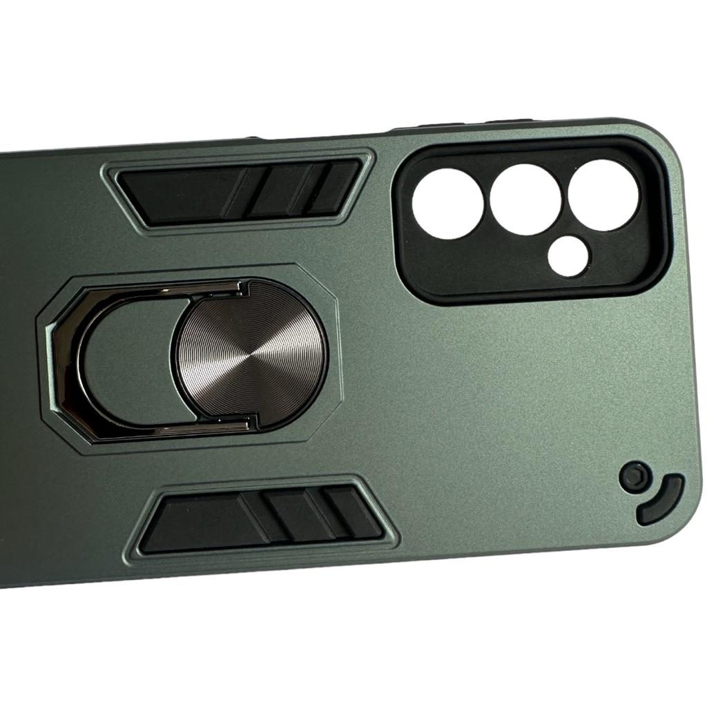 CARCASA SAMSUNG A14 5G ANTI GOLPES ANILLO PLOMO - 2
