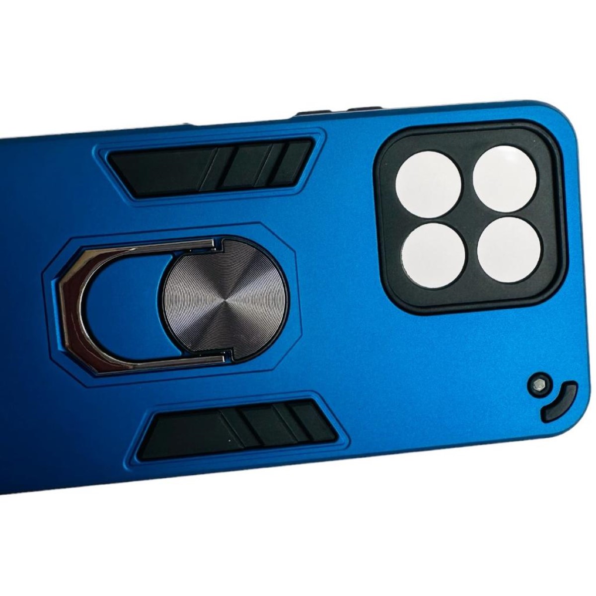 GENÉRICO CARCASA HONOR X6/ X6S ANTI GOLPES ANILLO AZUL REY