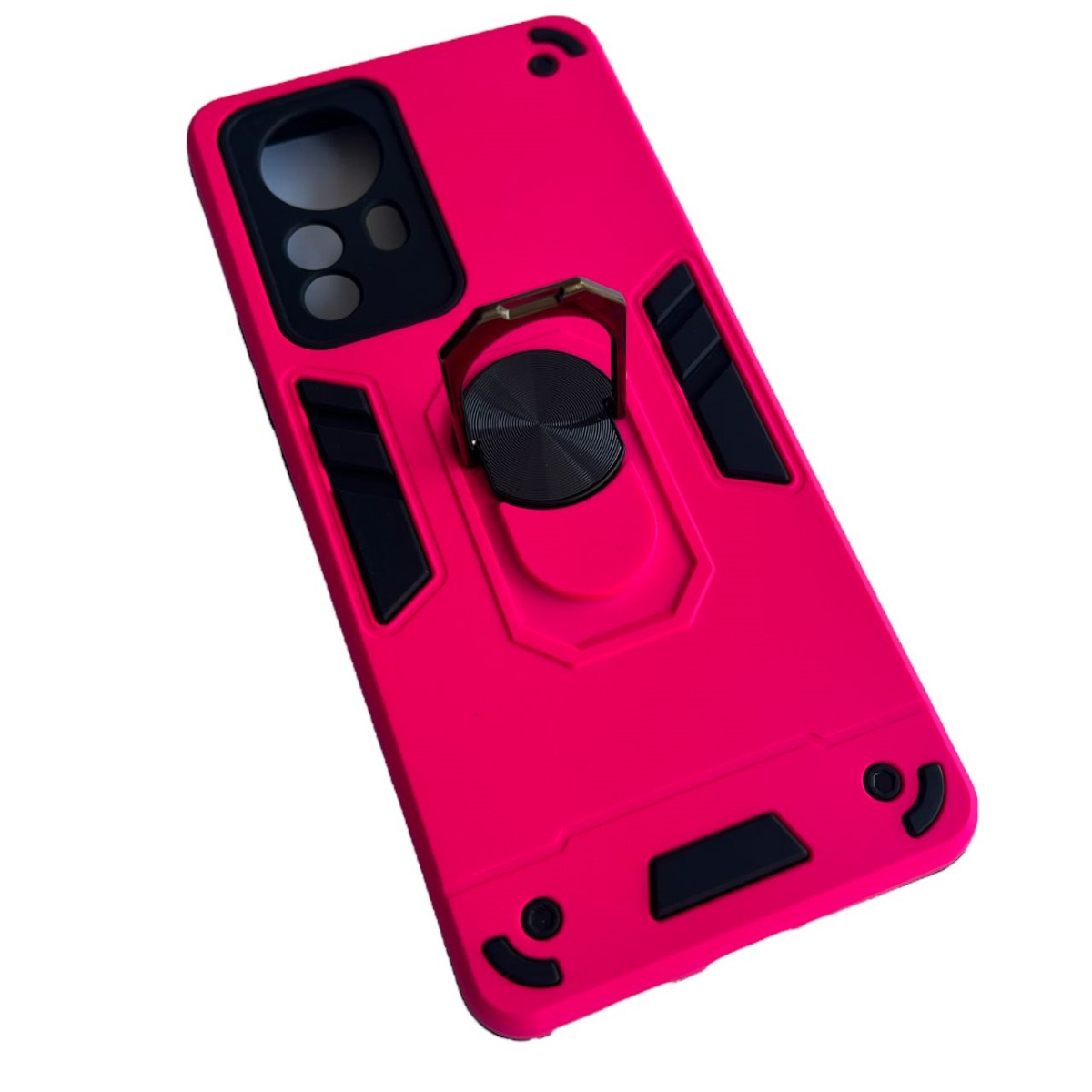 CARCASA XIAOMI MI 12 PRO ANTI GOLPES ANILLO FUCSIA - 2