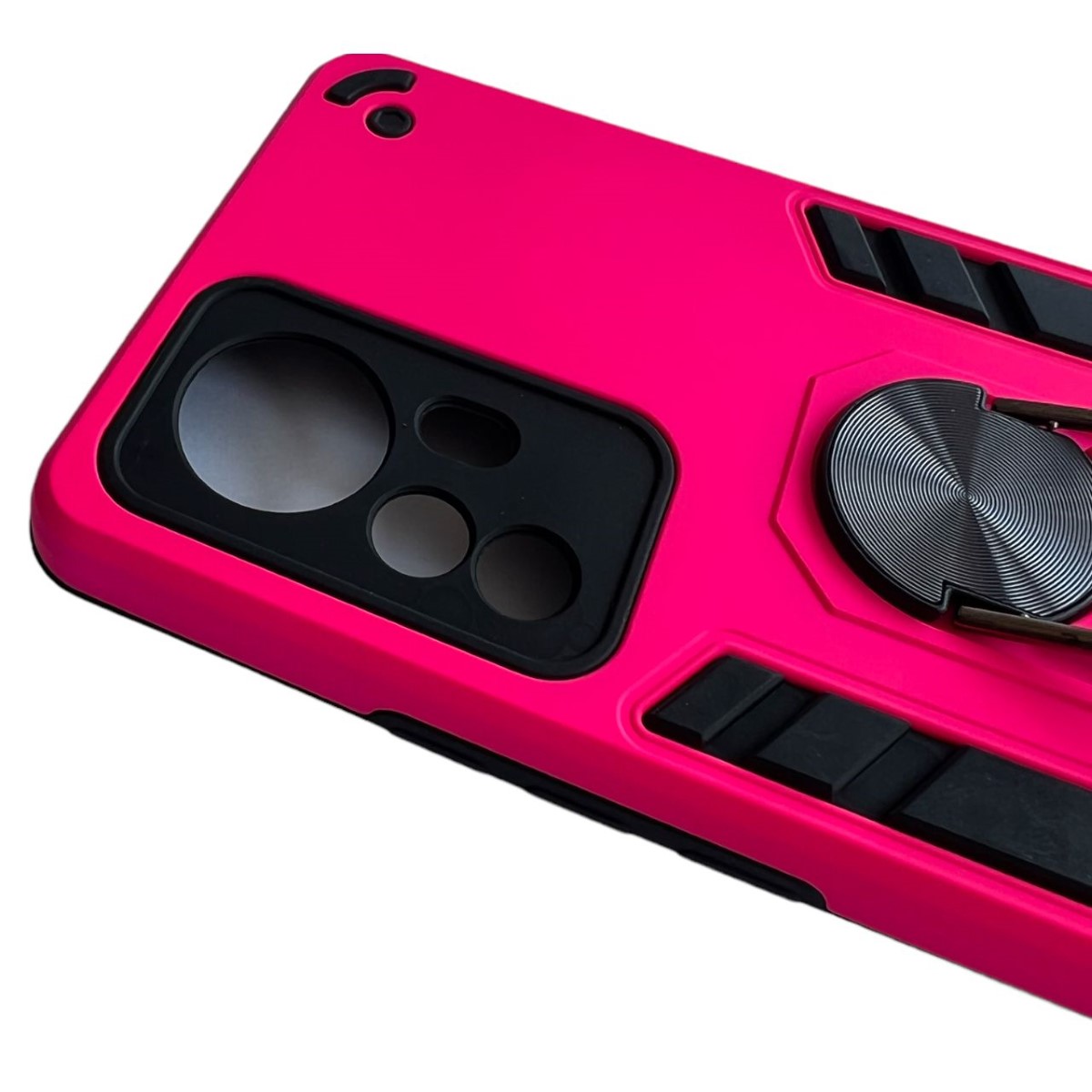 CARCASA XIAOMI MI 12 PRO ANTI GOLPES ANILLO FUCSIA - 3