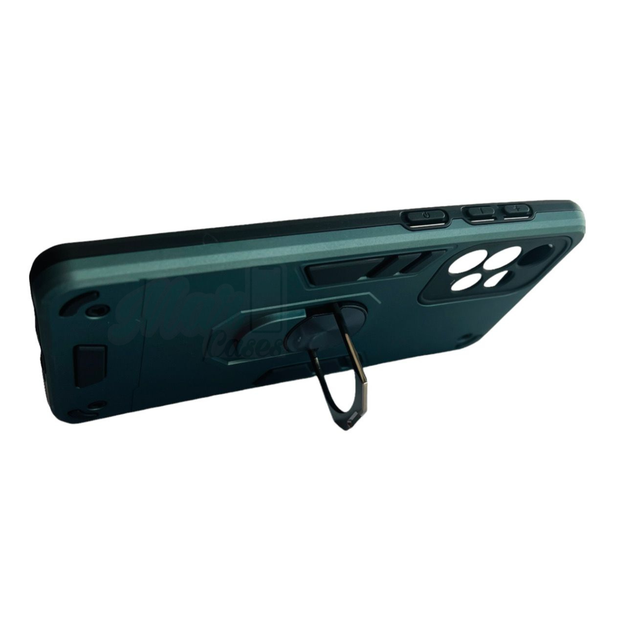 CARCASA SAMSUNG A53 5G ANTI GOLPES ANILLO PLOMO - 3