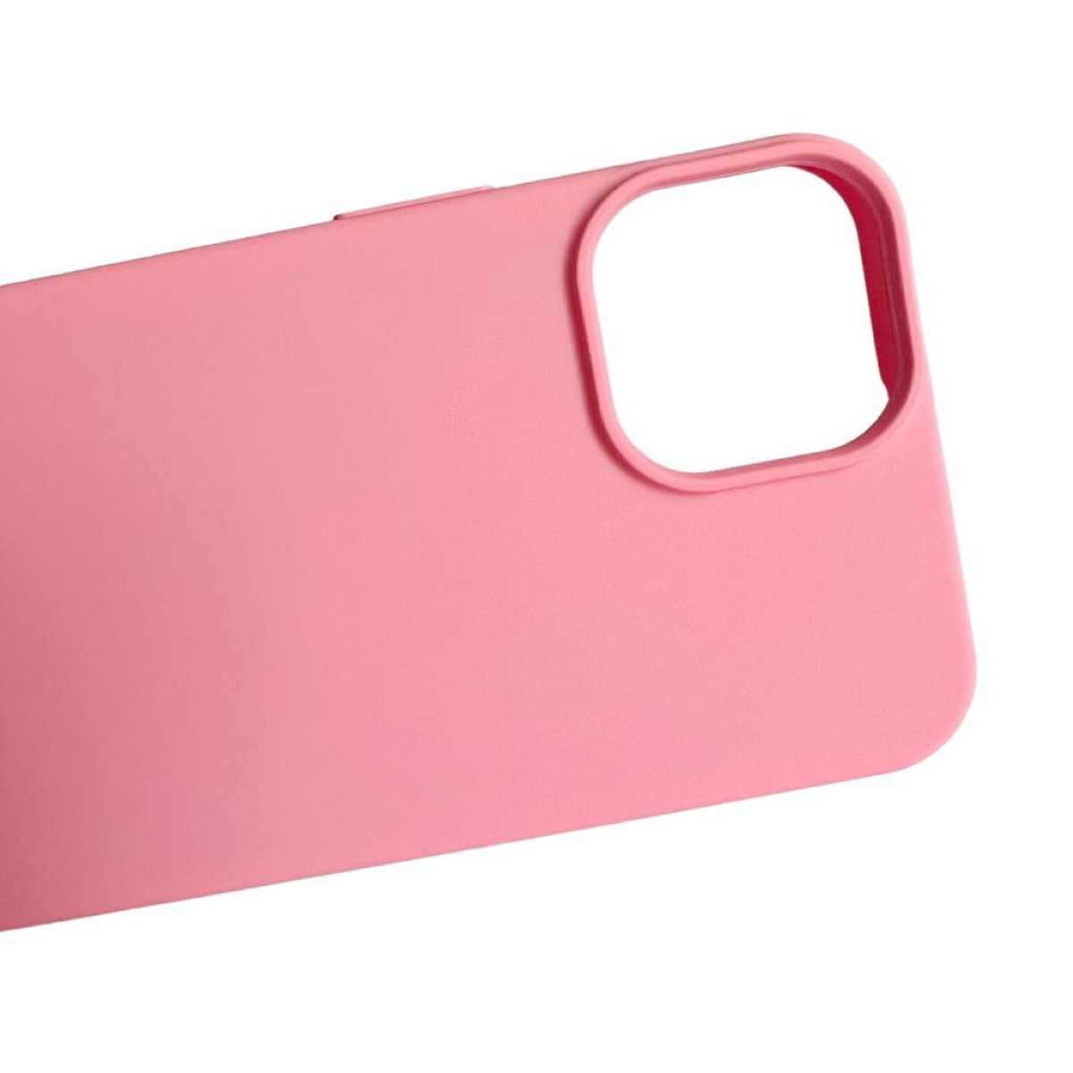 CARCASA FUNDA IPHONE 14 NORMAL SILICONA ROSADO - 2