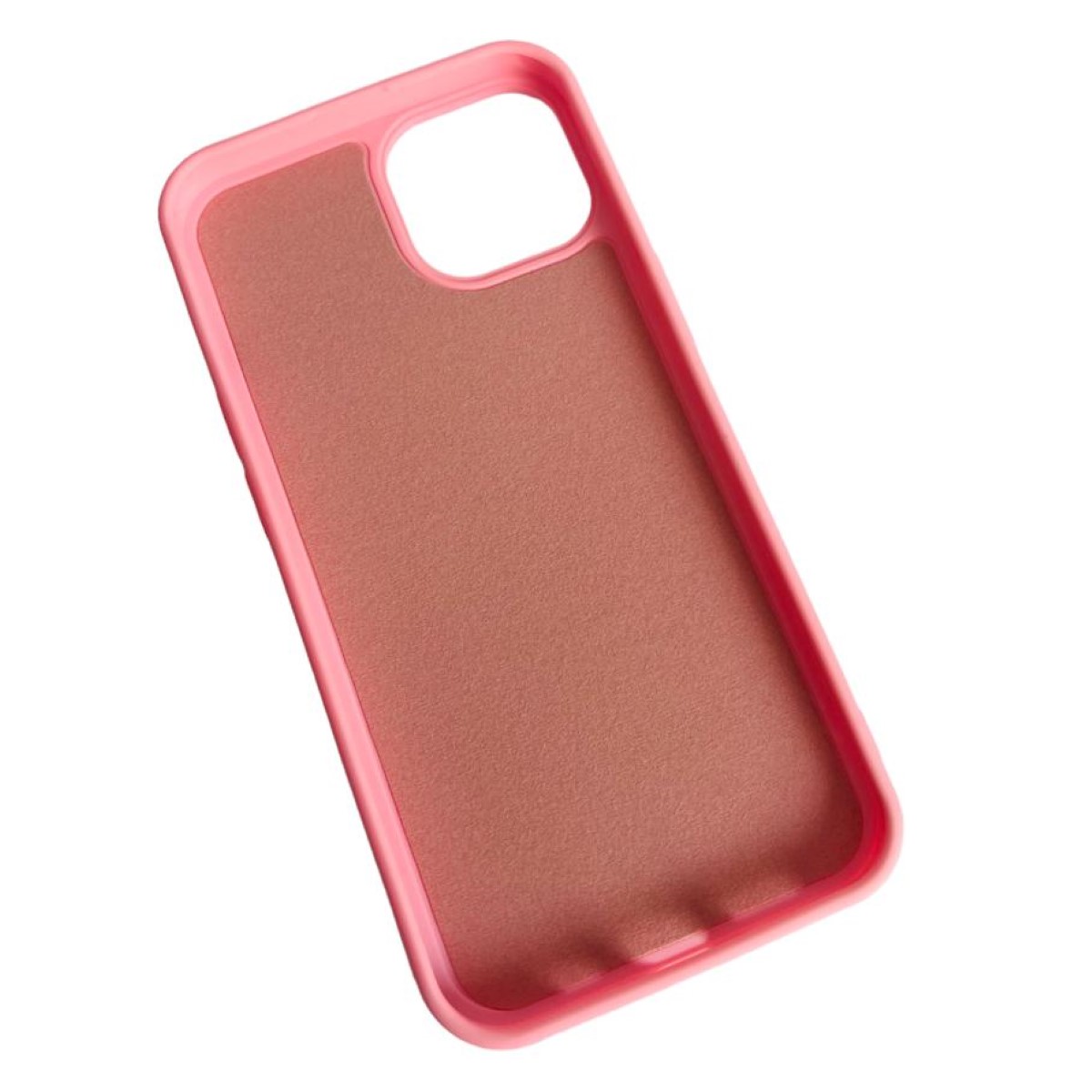 CARCASA FUNDA IPHONE 14 NORMAL SILICONA ROSADO - 3