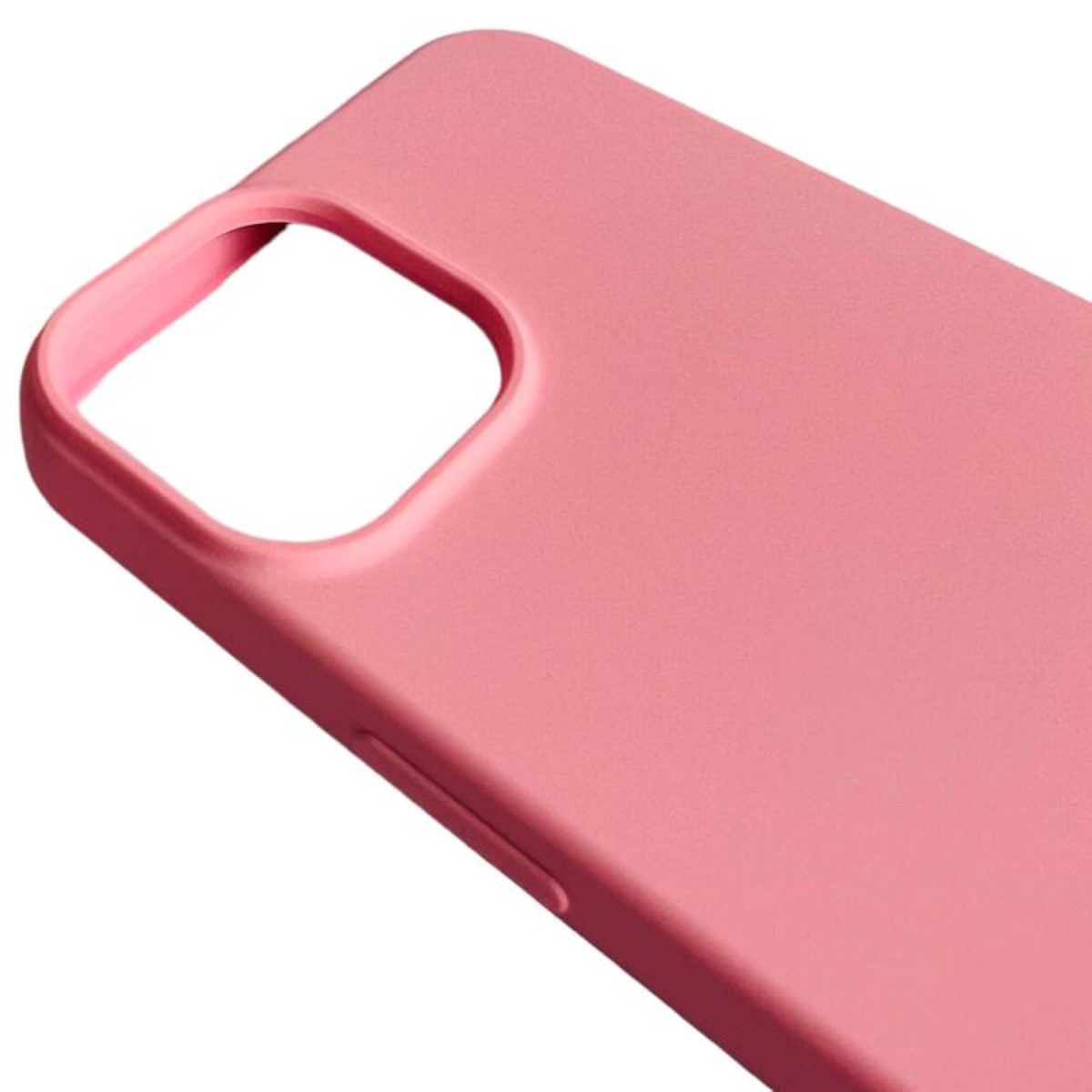 CARCASA FUNDA IPHONE 14 NORMAL SILICONA ROSADO - 4