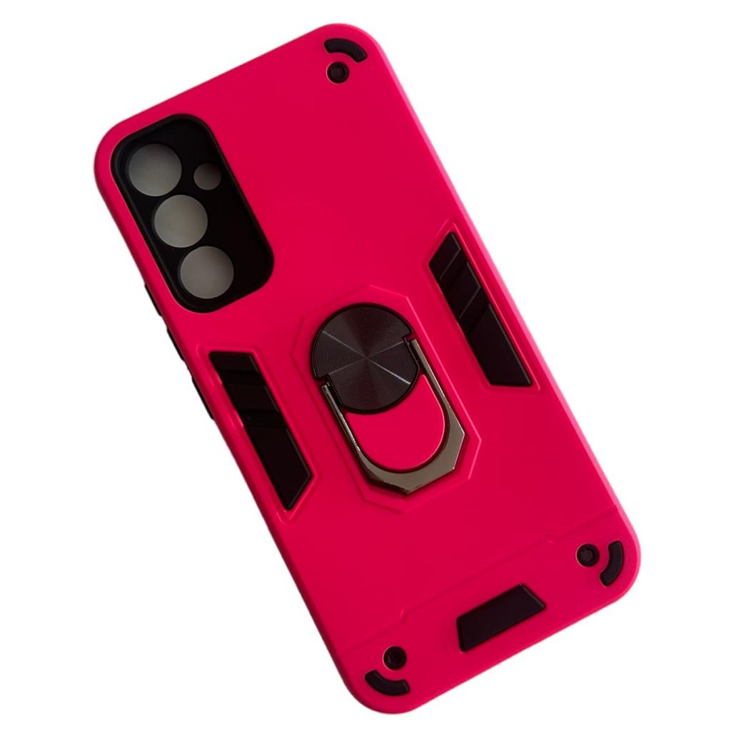 CARCASA SAMSUNG A54 5G ANTI GOLPES ANILLO FUCSIA - 1
