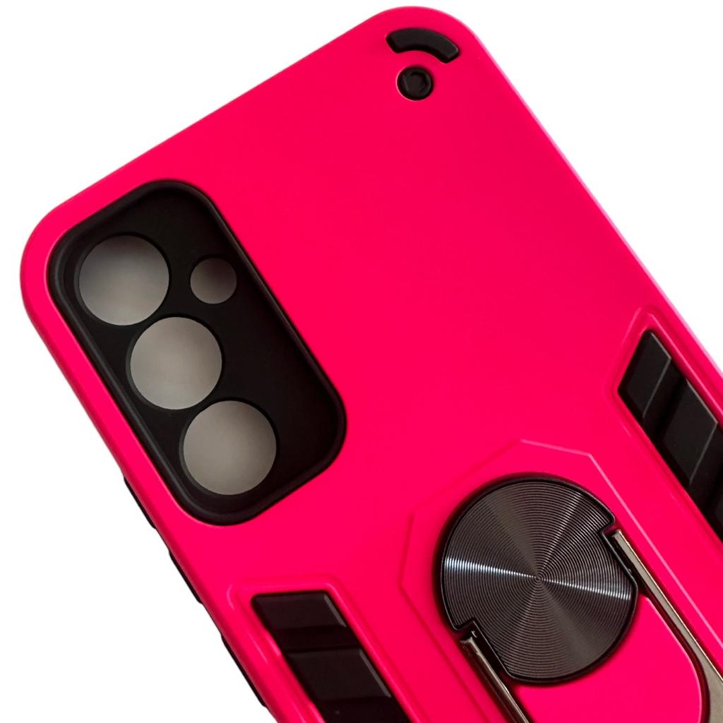 CARCASA SAMSUNG A54 5G ANTI GOLPES ANILLO FUCSIA - 2
