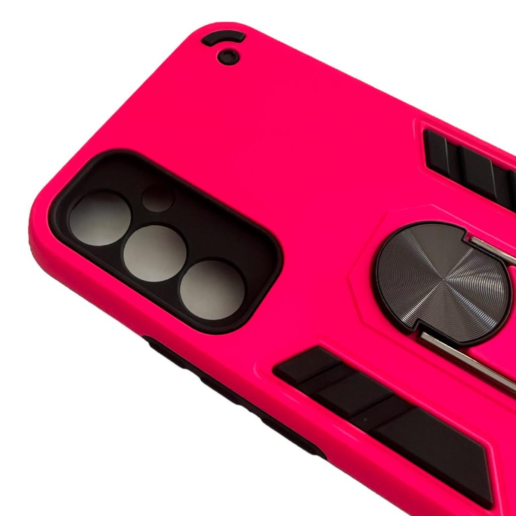 CARCASA SAMSUNG A54 5G ANTI GOLPES ANILLO FUCSIA - 3