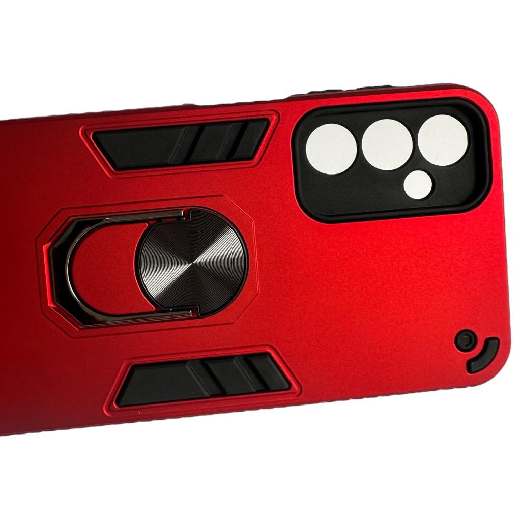CARCASA SAMSUNG A24 ANTI GOLPES ANILLO ROJO - 4