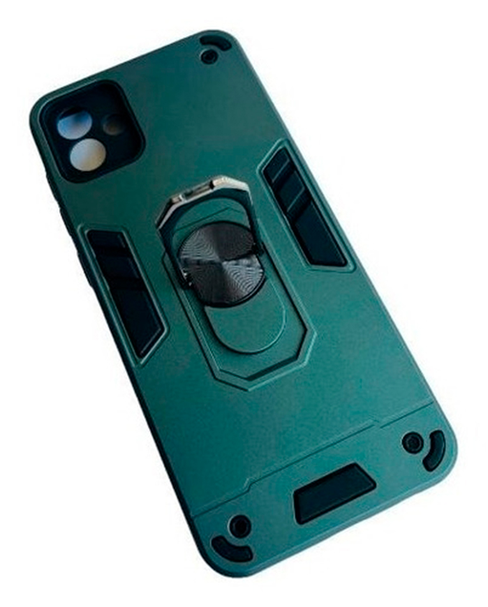CARCASA SAMSUNG A04 NORMAL ANTI GOLPES ANILLO PLOMO - 2