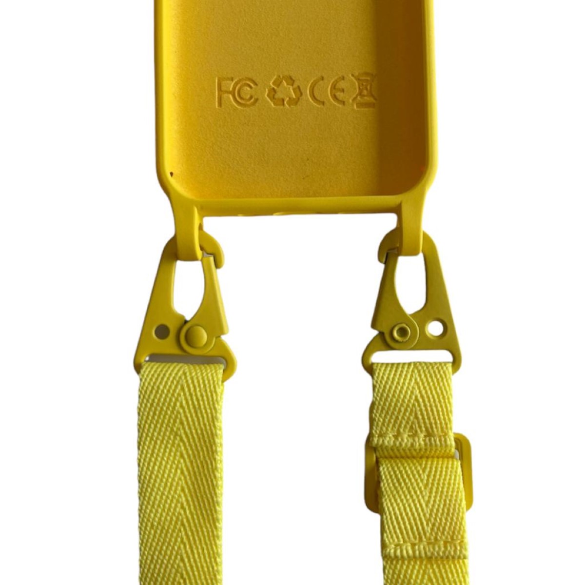 CARCASA IPHONE 14 PRO COLGANTE AJUSTABLE AMARILLO - 3