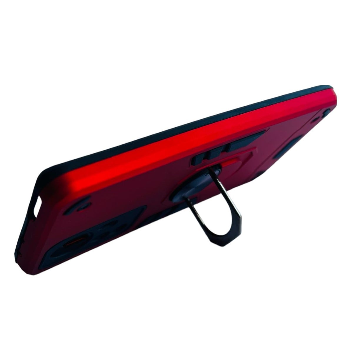 CARCASA XIAOMI MI 12 PRO ANTI GOLPES ANILLO ROJO - 4