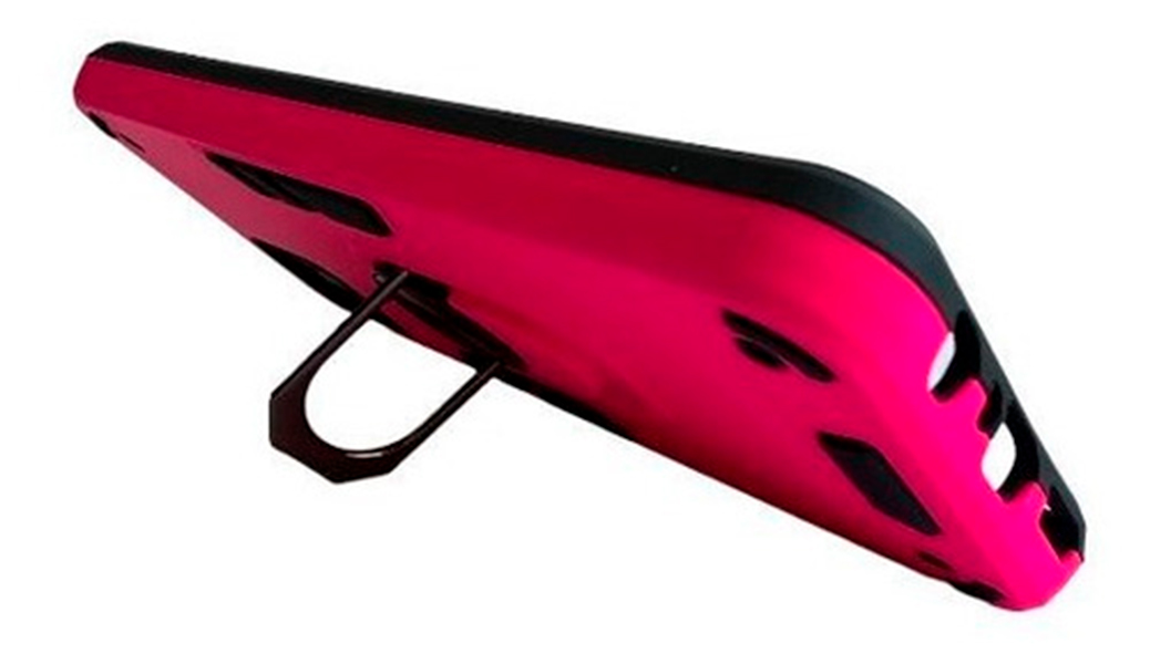 CARCASA SAMSUNG A04 NORMAL ANTI GOLPES ANILLO FUCSIA - 2