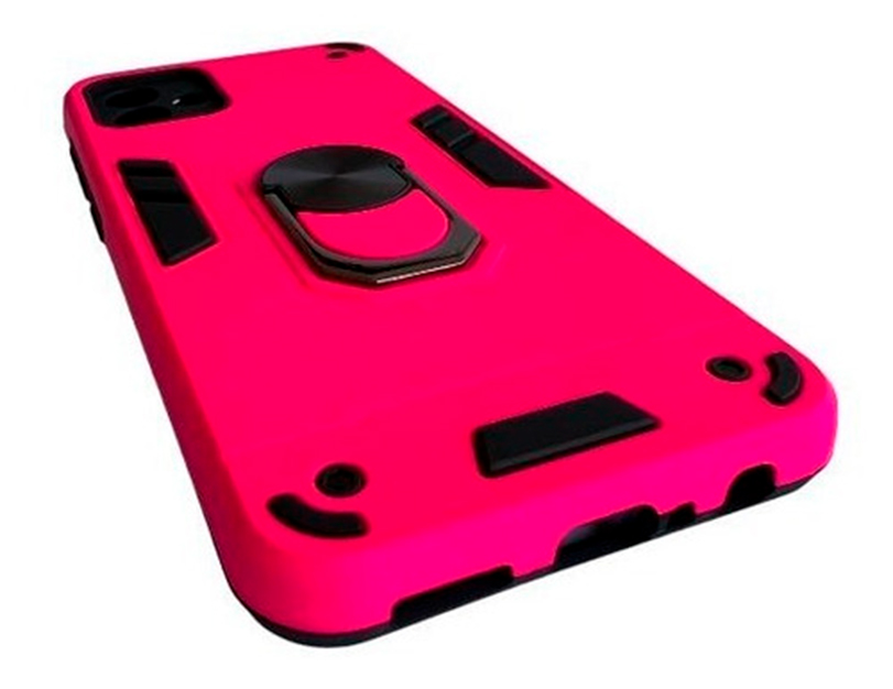 CARCASA SAMSUNG A04 NORMAL ANTI GOLPES ANILLO FUCSIA - 4