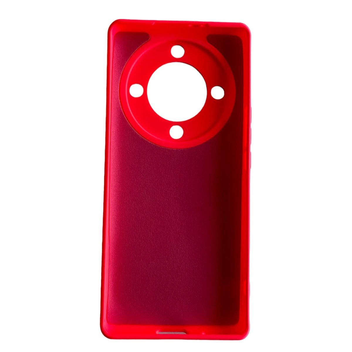 CARCASA FUNDA HONOR MAGIC5 LITE SILICONA ROSA CHICLE - 2