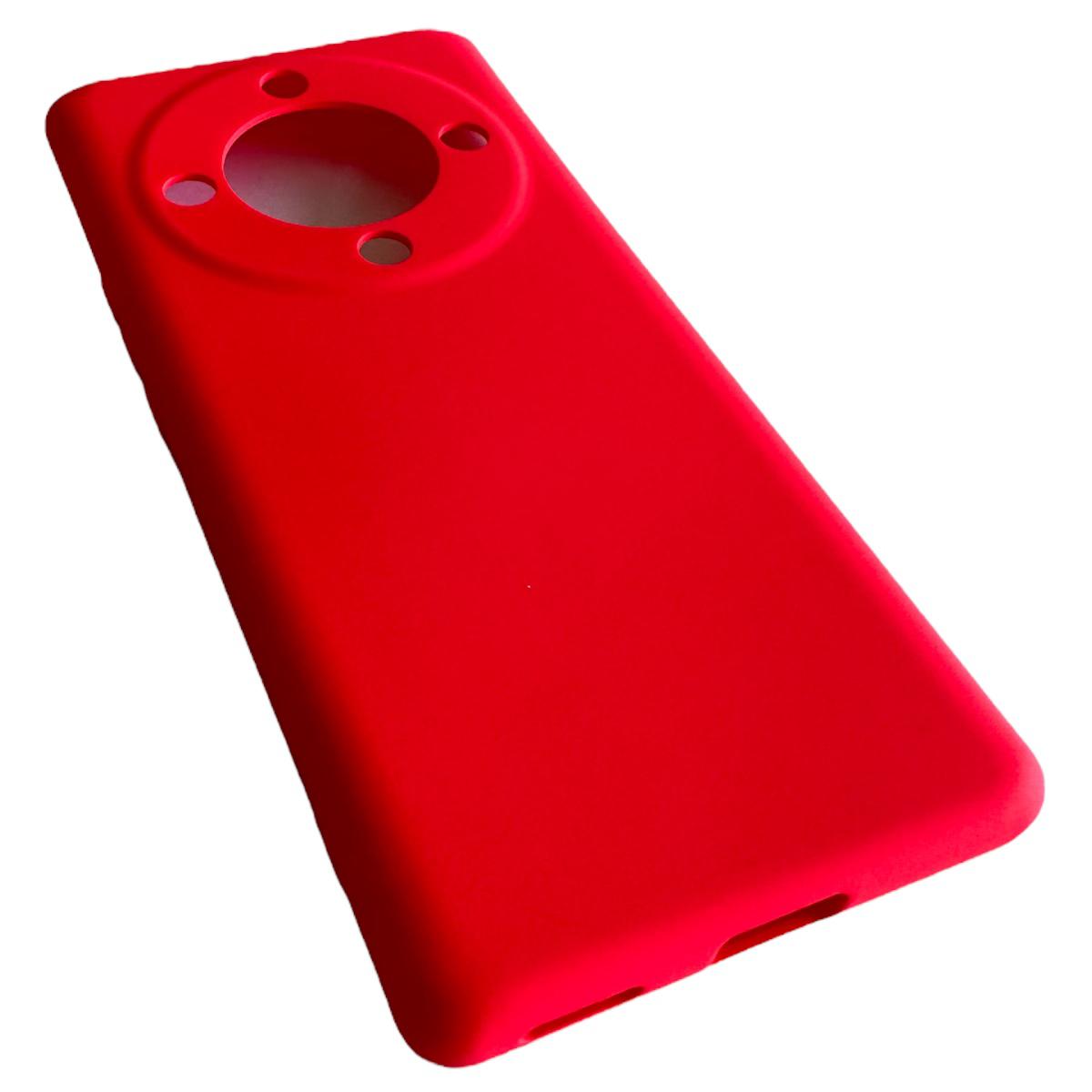 CARCASA FUNDA HONOR MAGIC5 LITE SILICONA ROSA CHICLE - 4