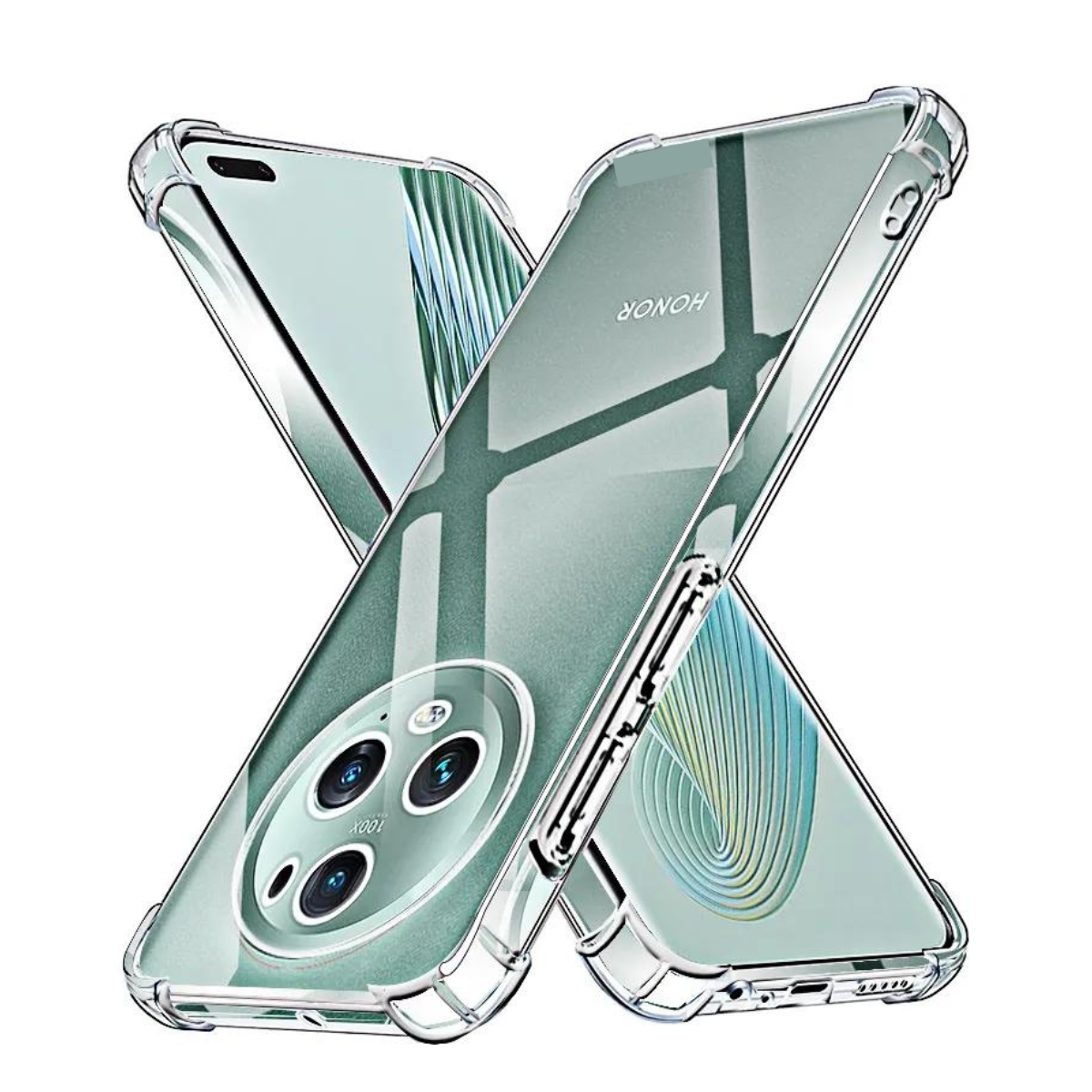 CARCASA HONOR MAGIC5 PRO 5G TRANSPARENTE REFORZADA - 1