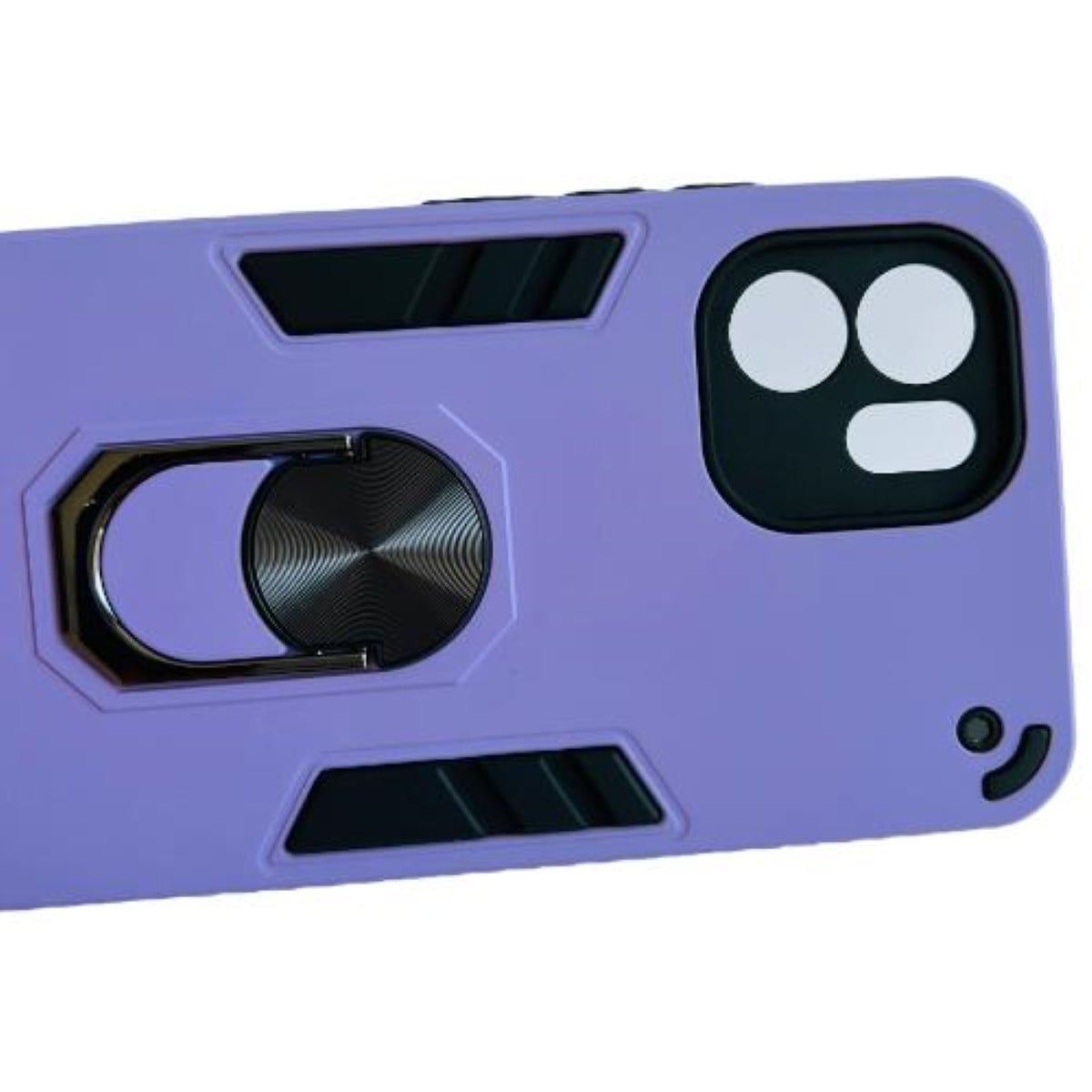 GENÉRICO CARCASA XIAOMI REDMI A1 ANTI GOLPES ANILLO LILA