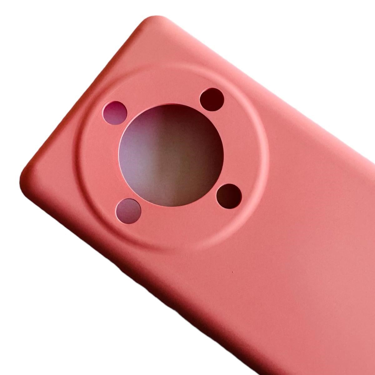 CARCASA FUNDA PARA HONOR MAGIC5 LITE SILICONA ROSA PALO - 2