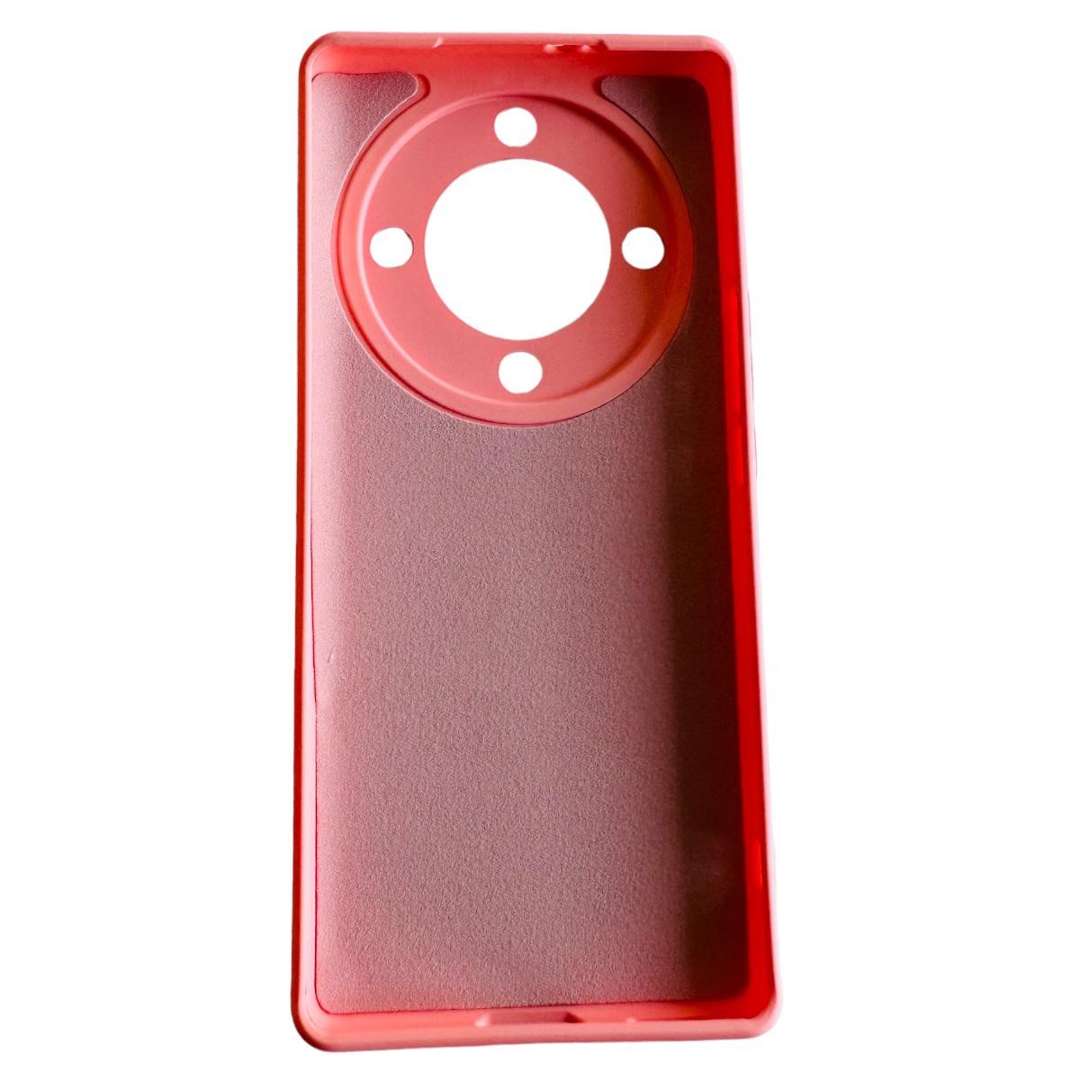 CARCASA FUNDA PARA HONOR MAGIC5 LITE SILICONA ROSA PALO - 3